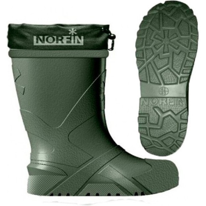 Сапоги зимние NORFIN BERINGS с манжетой олива -45С EVA р.46-47 14861-4647