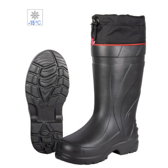 Зимние сапоги NORFIN STEP LIGHT с манжетой, черный, EVA р.44